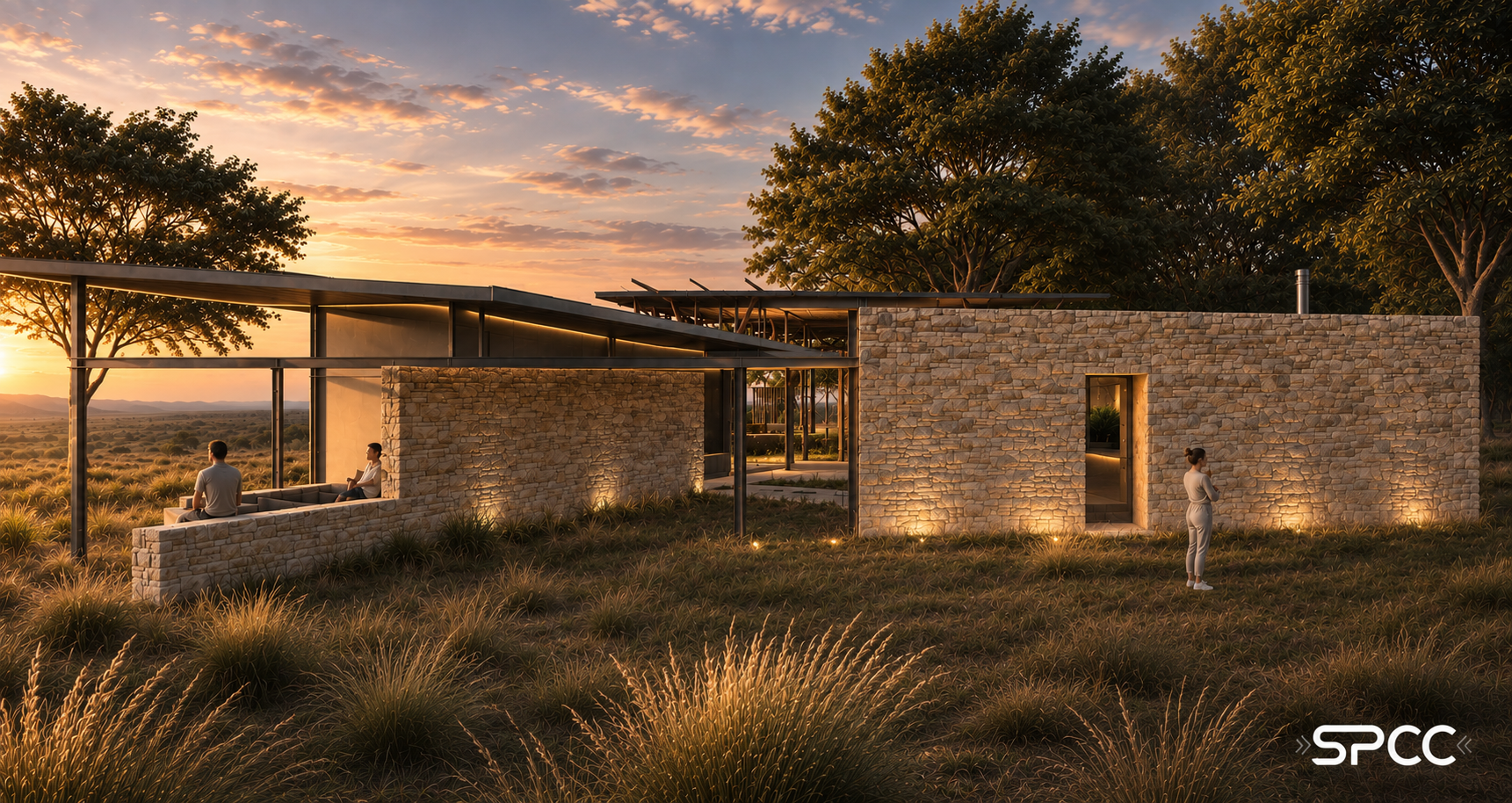 Monaghan Farm residential concept in its landscape